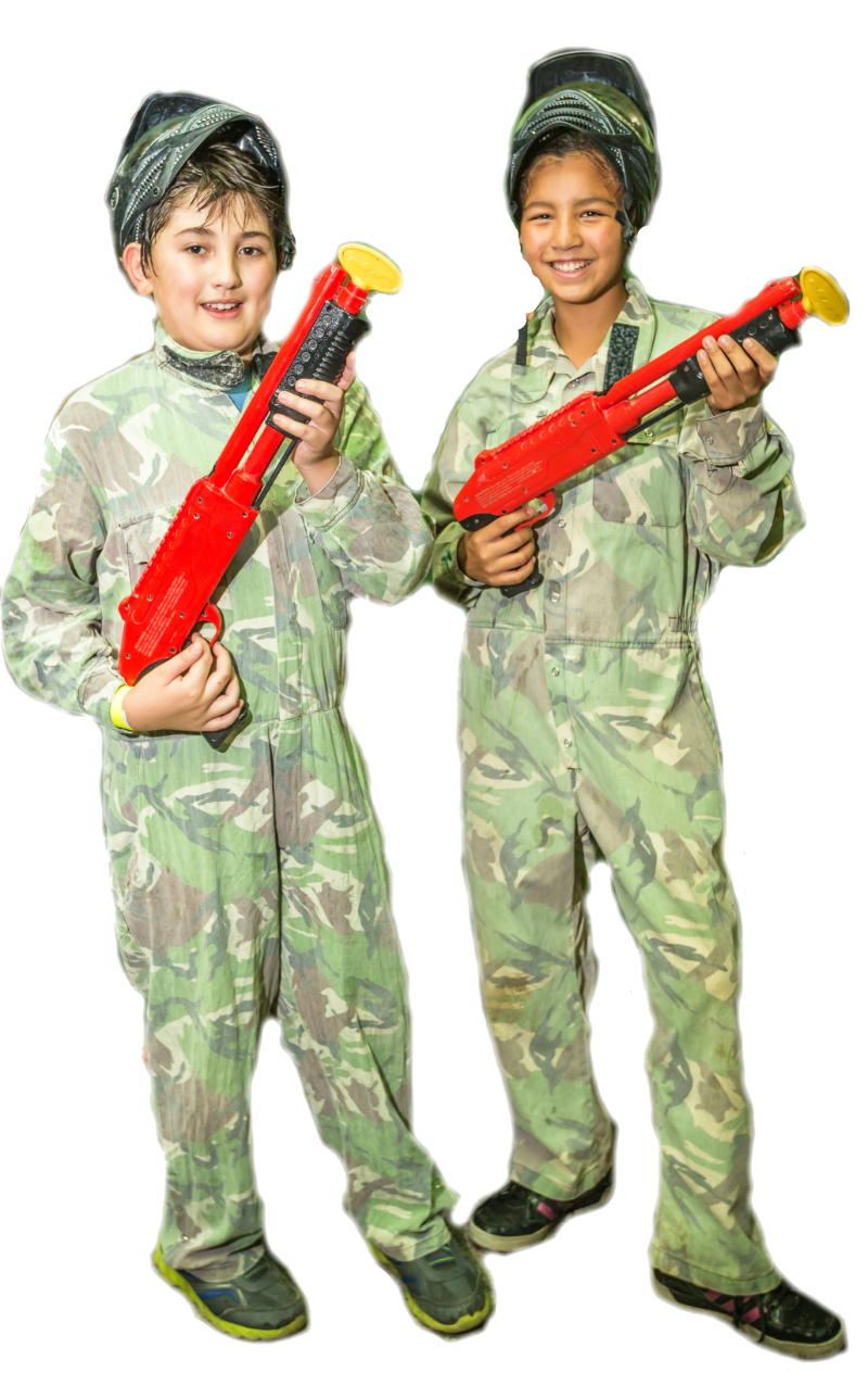 Calgary Mini Paintball Birthday Parties